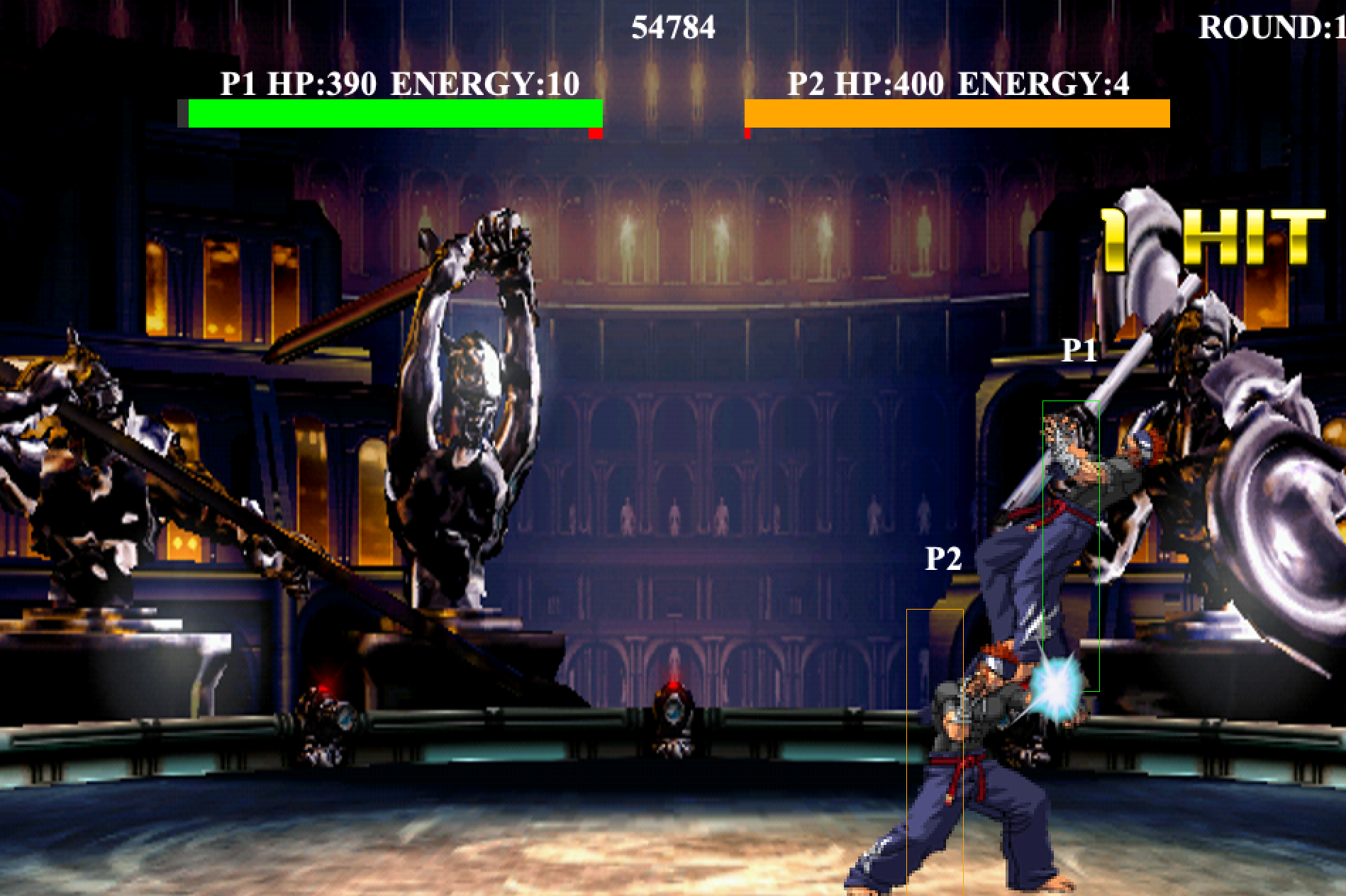 OpenAI Gym API for Fighting ICEを動かしてみる