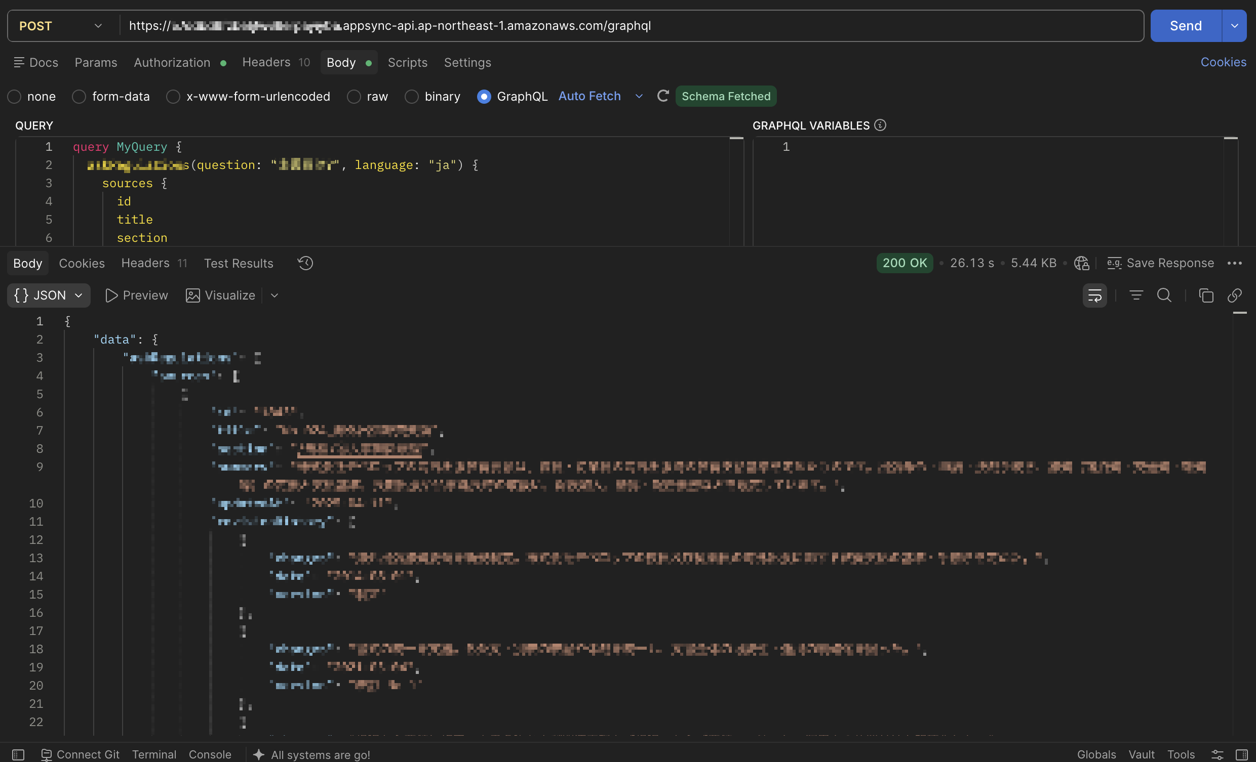 SAML連携しているCognitoで認証して、PostmanからGraphQLリクエストを送信する